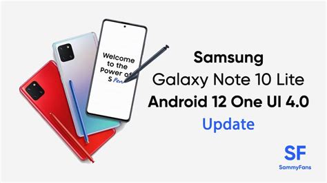 Image result for Android 12 for Samsung Galaxy Note 10 Plus