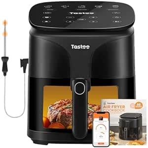 Tastee Sensor Magic Smart Air Fryer 5.5 Quart with Dual Sensor Cooking ...