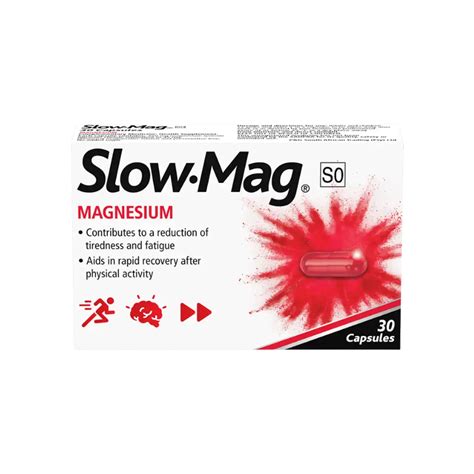 Slow-Mag Magnesium Capsules, 30's