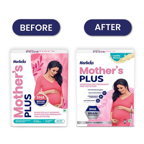 Buy Horlicks Mother's Plus Vanilla Flavour Nutrition Powder, 400 gm ...