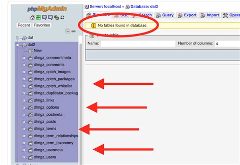 phpMyAdmin Not Loading 的图像结果