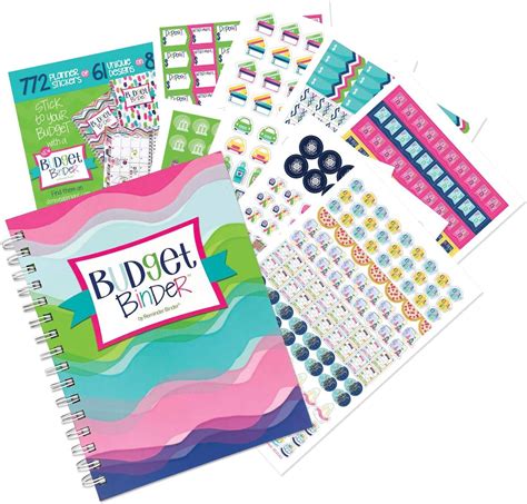 Buy Budget Binder™ 12-Month Budget Planner with Pockets + Sticker Set ...