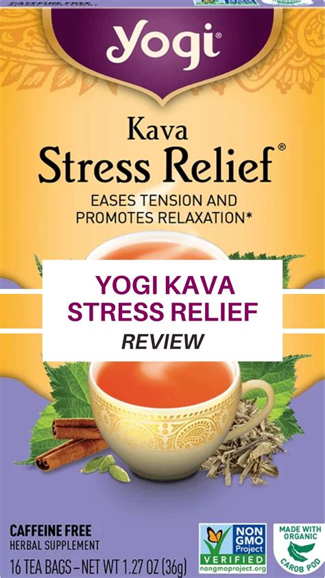 Yogi Kava Stress Relief Tea Review - Does It Really Work?