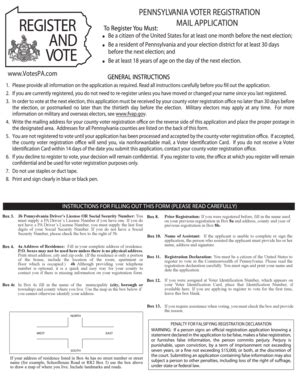 Bill Of Sale Form District Of Columbia Voter Registration | pdfFiller