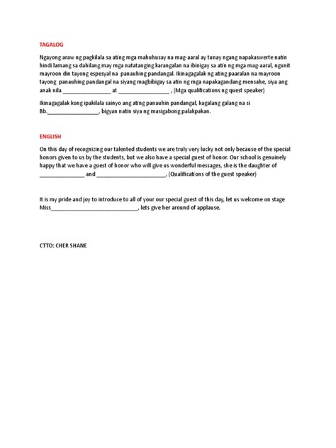 Image result for Speaker Introduction Example