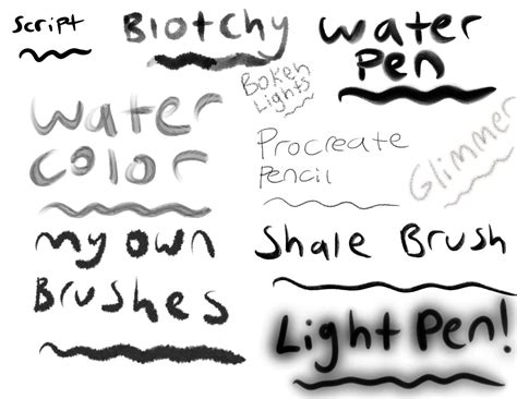 How to Use 105 Procreate Brushes 的图像结果