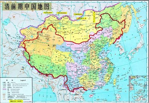清朝地图_历史千年
