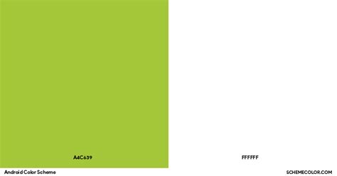 Android Color Codes 的图像结果