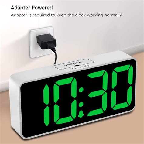 Image result for Large Number Digital Alarm Clock
