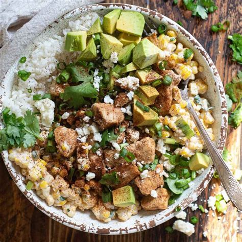 Mexican Street Corn Chicken Rice Bowl (Easy Recipe)