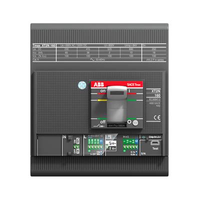 XT2N 160 Ekip Dip LSIG In=160A 4p FF In=100% + Acc