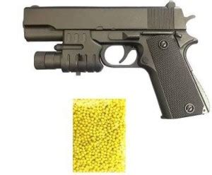 The Luqmaan Air Pistol Suitcase Mouser PUBG Gun with 6mm (200 pcs ...