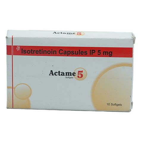 Actame 5 mg Softgel Capsule 10's Price, Uses, Side Effects, Composition ...