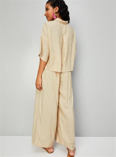 Buy Women Solid Belted Co-Ord Set Online at just Rs. 1699.0 ...