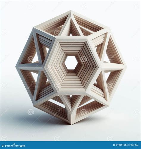 Pentagon a Five Sided Shape with Five Angles and Sides, Isola Stock ...