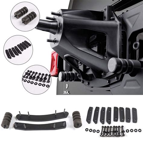 Buy RT-TCZ Oversized Enhance Spare Tire ing Bracket Kit Jeep JL ...