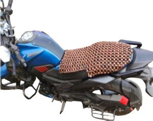 Q1 Beads Wooden Bead Seating Pad For Hero, Yamaha, TVS, Royal Enfield ...
