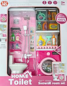 star impex Doll Bathroom Set | Complete Dollhouse Accessories ...