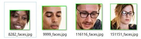 How to Extract Individual Faces From OpenCV Python 的图像结果