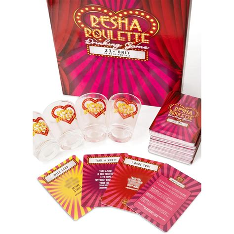Amazon.com: Caresha Please Resha Roulette Card, A Drinking Card Game ...