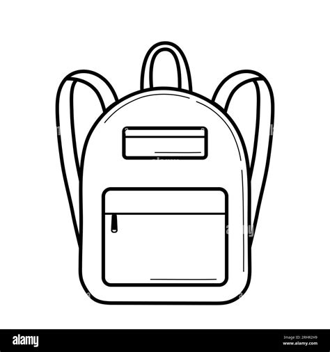 Child with backpack Black and White Stock Photos & Images - Alamy