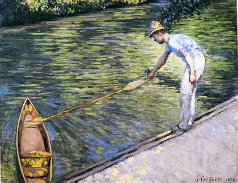 Boating on the Yerres (1878) by Gustave Caillebotte – Artchive