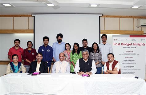 IIMB’s Centre for Public Policy hosts panel on Post Budget Insights on ...