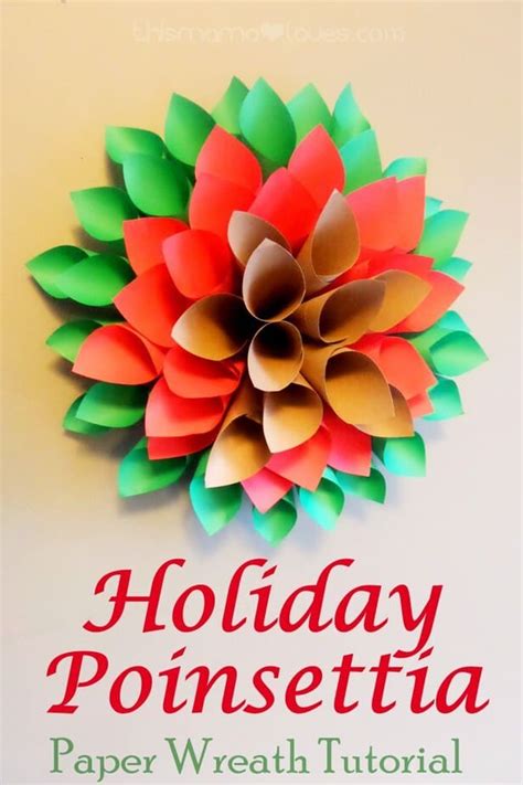 Image result for Paper Wreath Tutorial