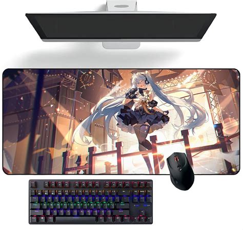 Amazon.com: Anime Mouse pad Hatsune Miku Anime Mouse Pads Deskmat ...