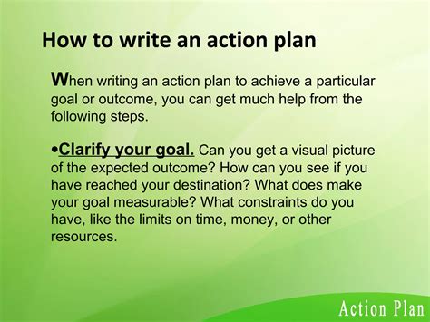 Action Plan Tutorial 的图像结果