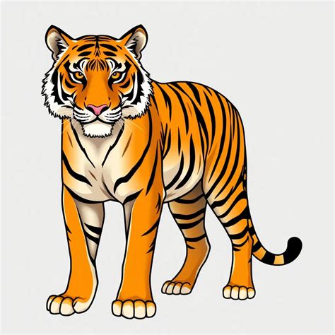 Tiger Clip Art - Portraymedia
