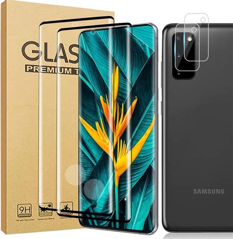 Buy 2+2 Pack] Galaxy S20 5G 6.2 Inch Screen Protector,Ultra HD 9H ...