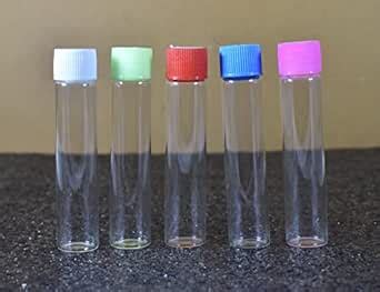 RITEDEAL Glass bottles clear transparent Borosilicate Glass vials for ...
