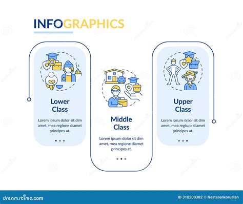 Class Structure Blue Rectangle Infographic Template Stock Vector ...
