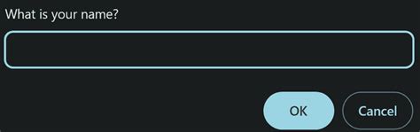 User Input in JavaScript 的图像结果