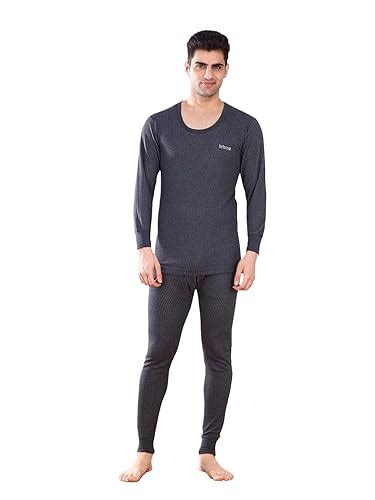 Buy Lux Inferno Men's Thermal Set | Full Sleeve Round Neck Top & Bottom ...