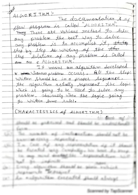 Image result for Key Characteristic of an Algorithm