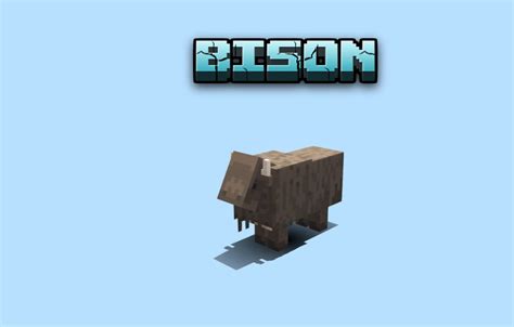 Image result for Minecraft Bison Mod