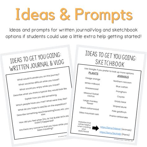 Journal Assignments (Lewis & Clark) | Made By Teachers