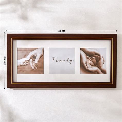 Buy Photomontage Monochrome Wooden Photo Frame - 50x24.5cm from Home ...