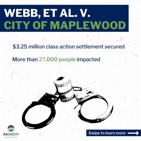 Webb et al. vs. City of Maplewood - ArchCity Defenders