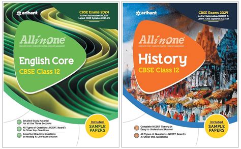 Arihant All In One Class 12th English Core for CBSE Exam 2024 & Arihant ...