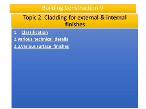 Types of Cladding 的图像结果