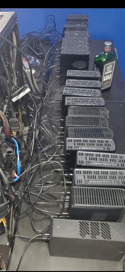 This was my desk for 1 year. Daisy chained power strips and a rats nest ...