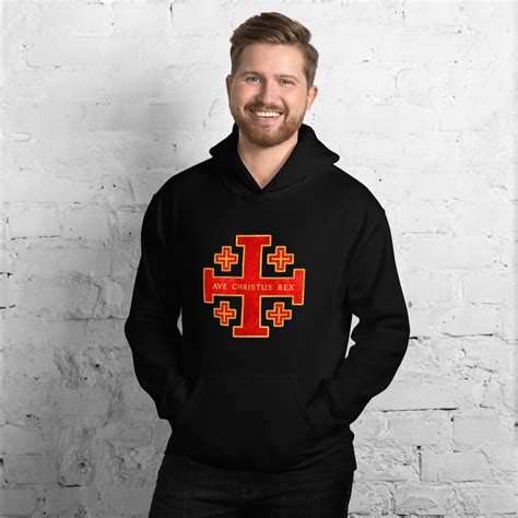 Ave Christus Rex – Unisex Hoodie – Western Aesthetics