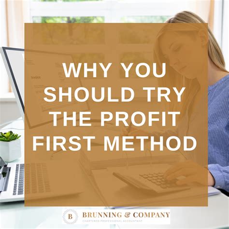 Why You Should Try the Profit First Method