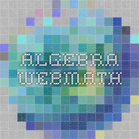 Image result for WebMath