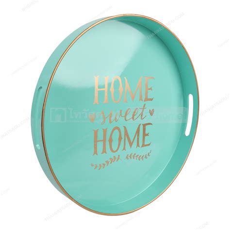 ถาดพลาสติกทรงกลม (ใหญ่) KASSA HOME รุ่น HRT191186 ขนาด 37 x 37 x 4 ซม. ...