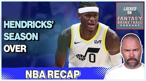 Taylor Hendricks Suffers Cruel Season Ending Injury | Monday Fantasy ...