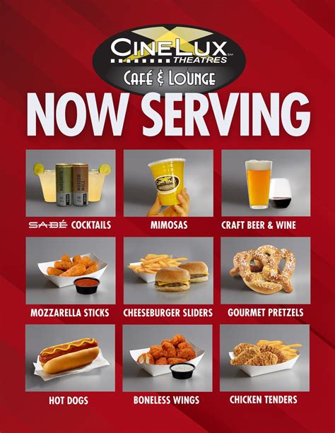 Movie Theater Food And Drinks